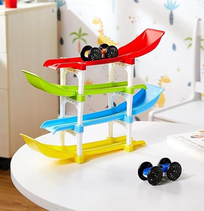 LittleRacer™🏎️ – Compact Ramp Racing Toy for Kids 🎉
