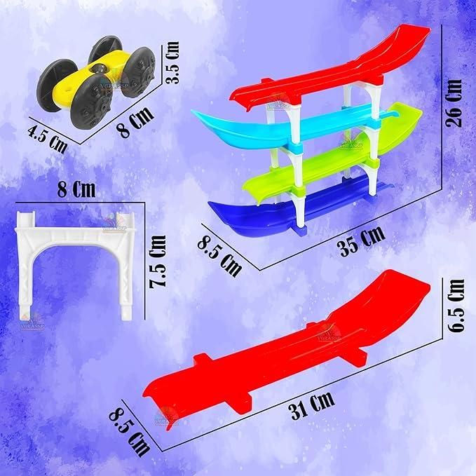 LittleRacer™🏎️ – Compact Ramp Racing Toy for Kids 🎉