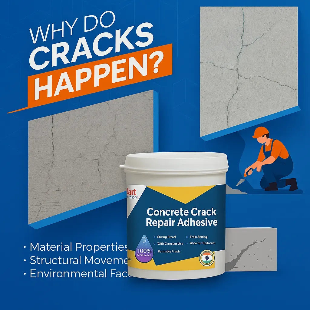 Heavy-Duty Concrete Crack Repair Adhesive 200 gm (Buy 1 Get 1)