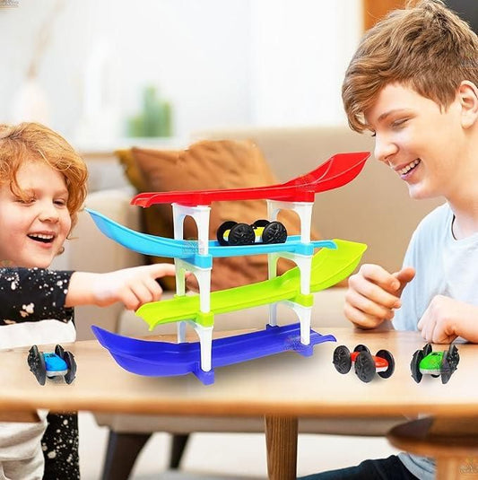 LittleRacer™🏎️ – Compact Ramp Racing Toy for Kids 🎉
