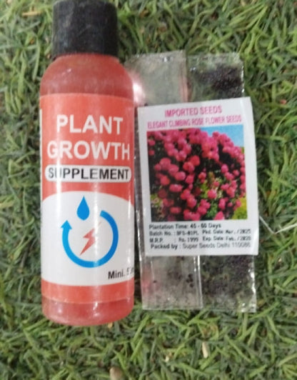 🌹Japanese Elegant Climbing Rose Flower Seeds With Plant Growth Supplement